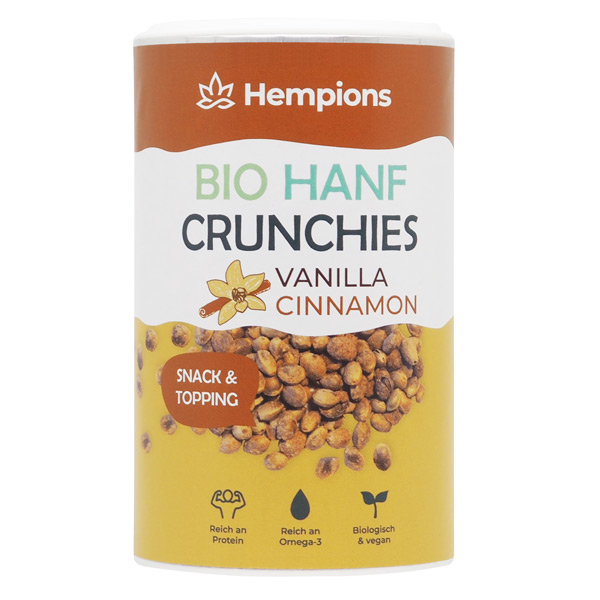 Bio Hanf Crunchies Vanilla Cinnamon - Hempions