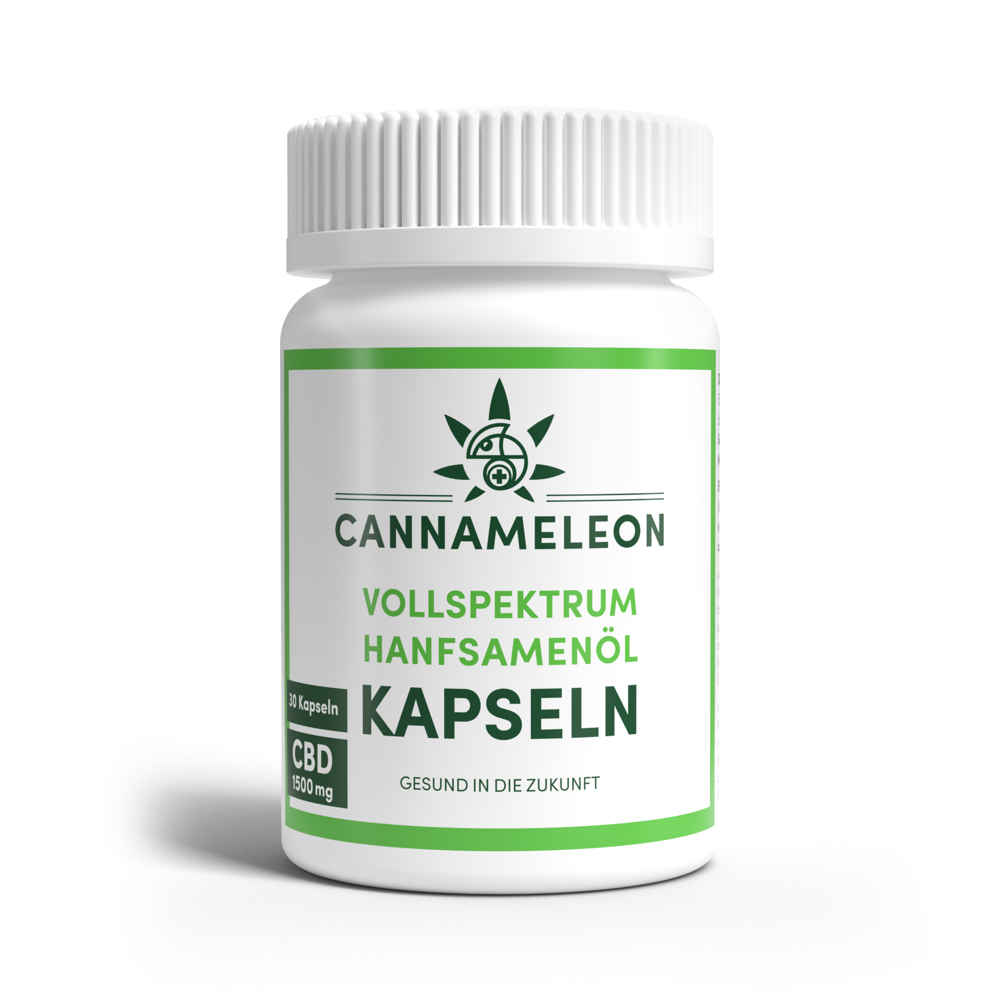 Cannameleon -Vollspektrum Hanfsamenöl Kapseln